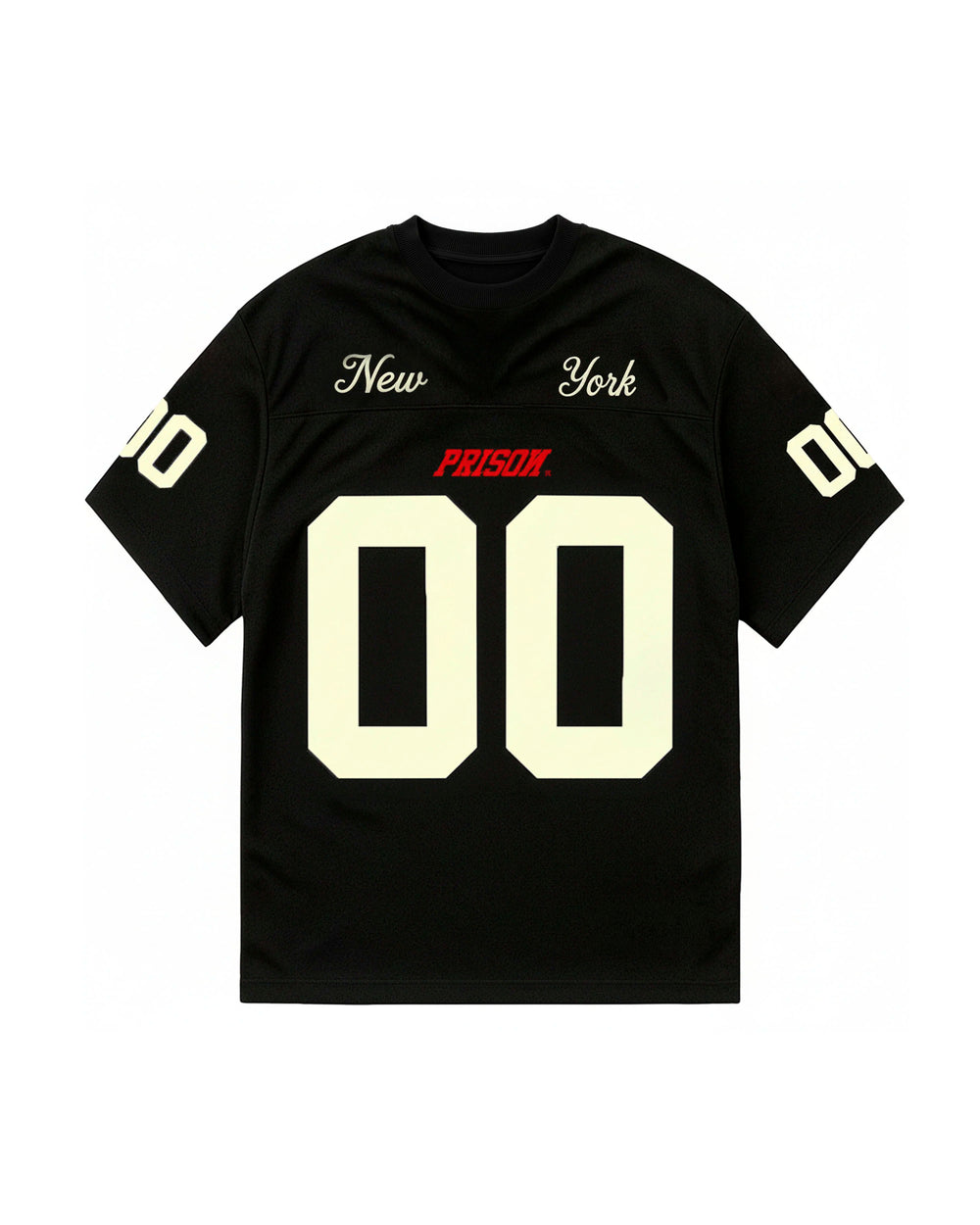 Football Jersey Shirt oversized NYC Black