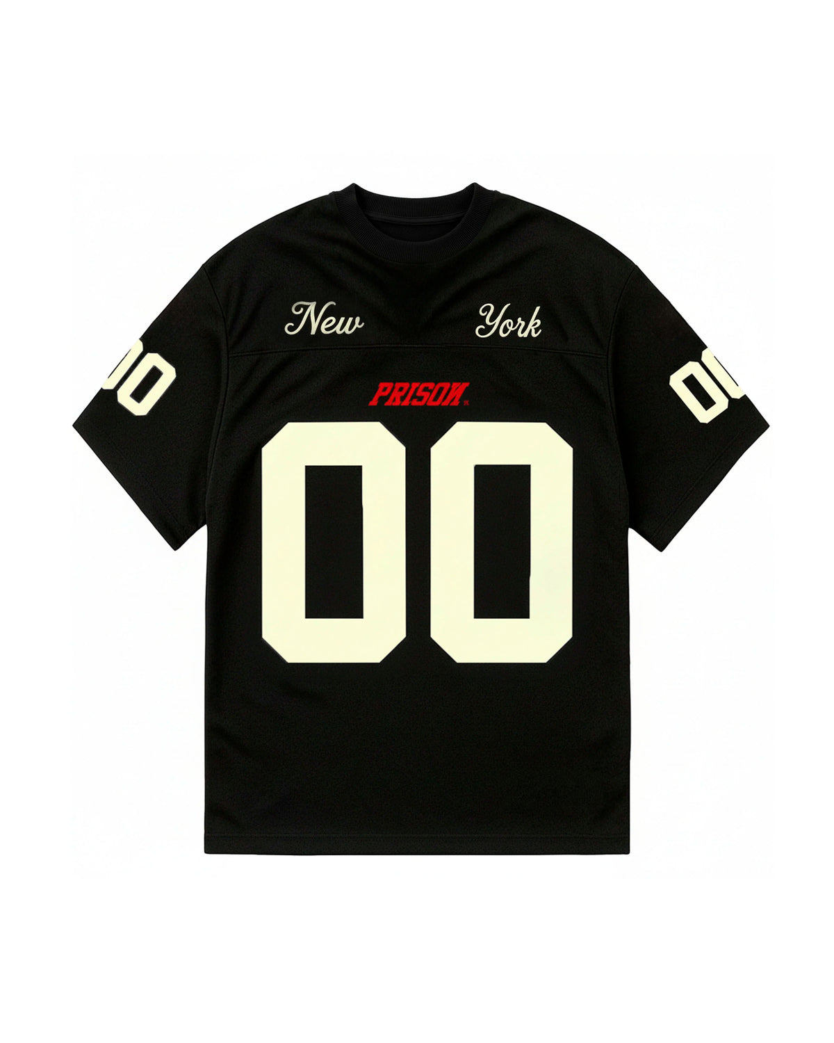 Football Jersey Shirt oversized NYC Black