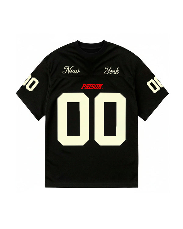 Football Jersey Shirt oversized NYC Black