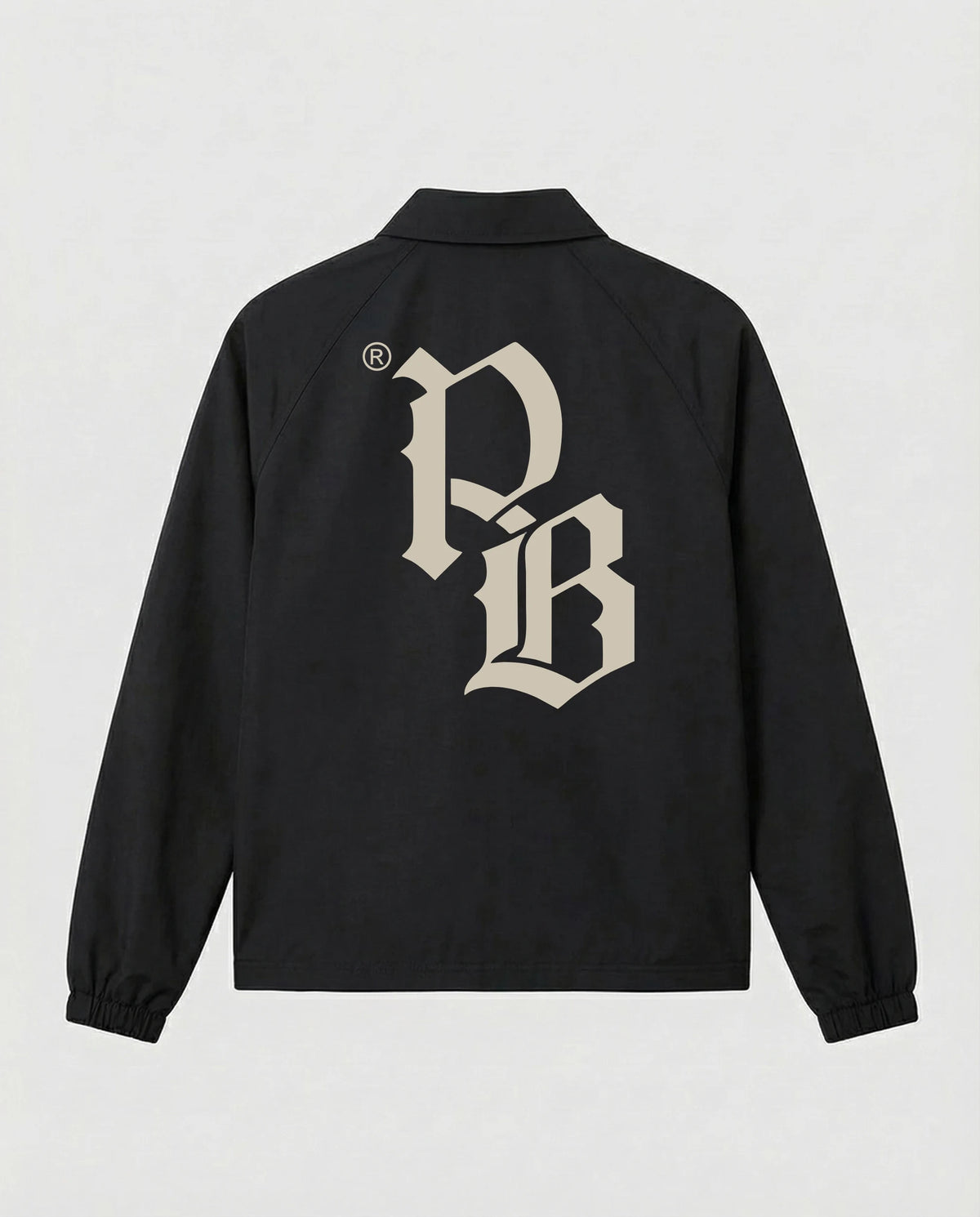 Prison Black Coach Jacket Sovereign