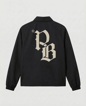 Prison Black Coach Jacket Sovereign