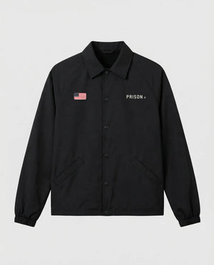 Prison Black Coach Jacket Sovereign