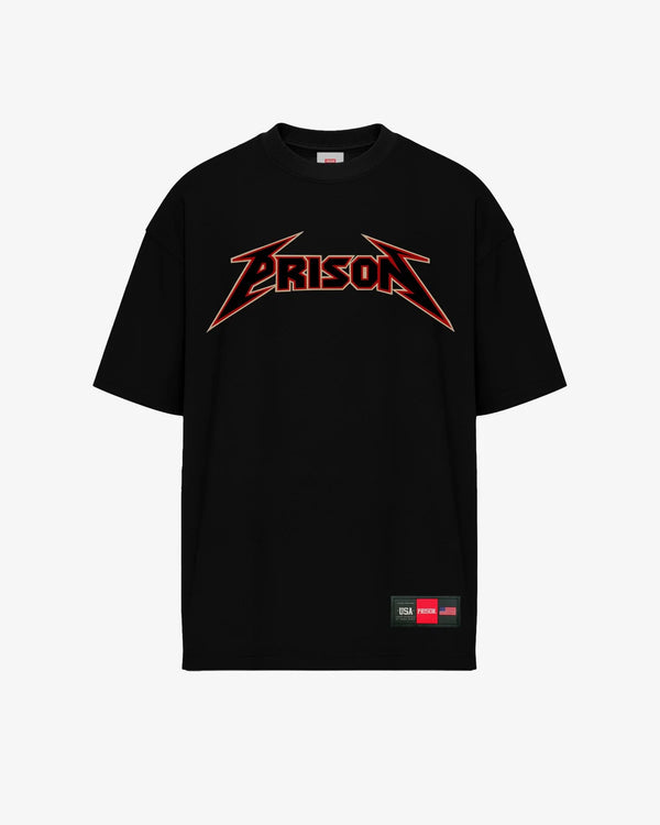 Black metal rock t-shirt