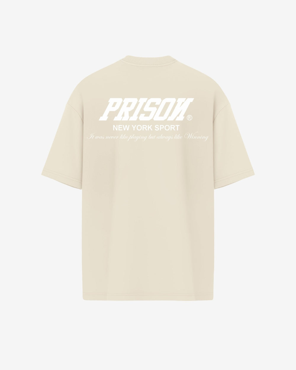 Essential Tee NY Back Print Off White