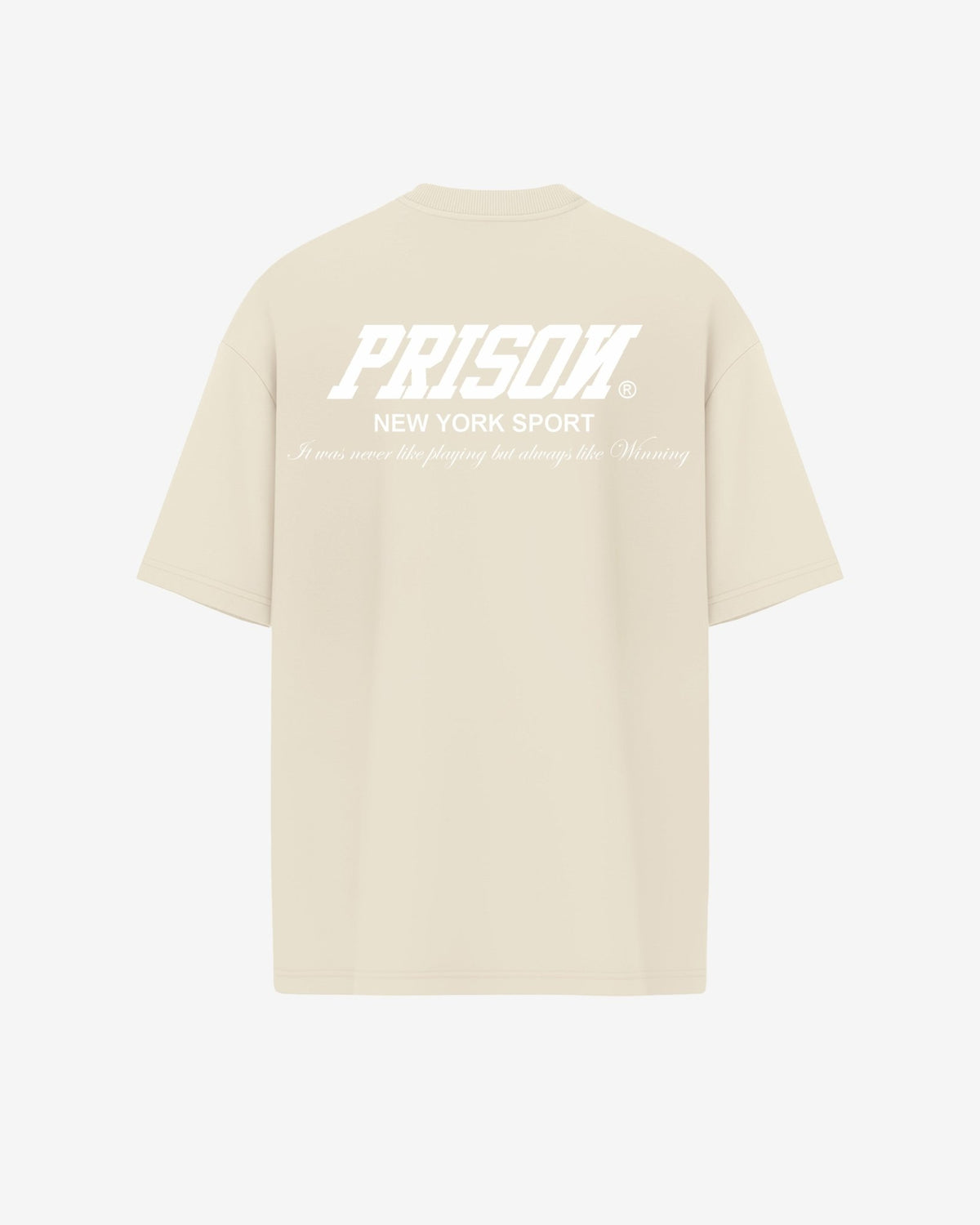 Essential Tee NY Back Print Off White