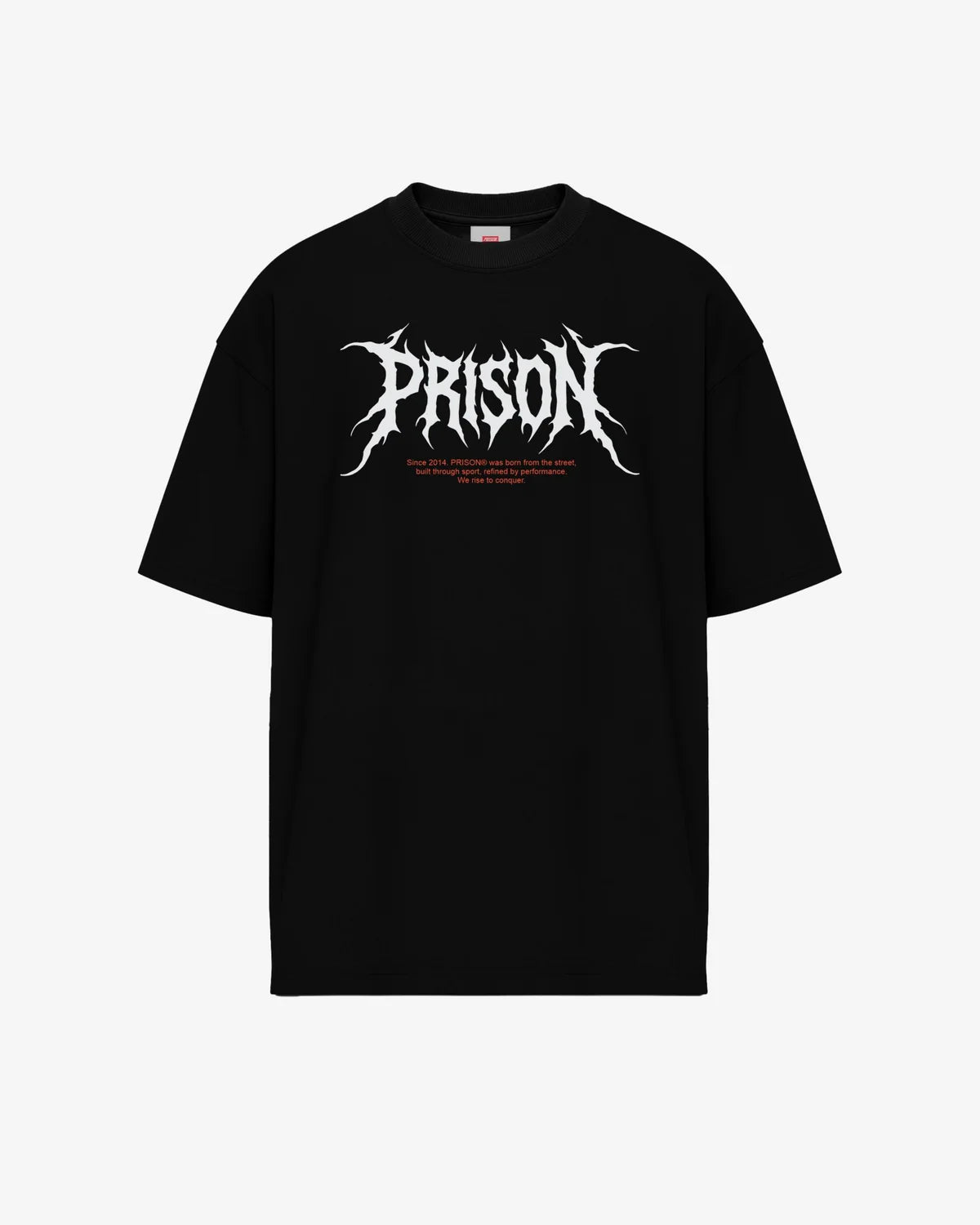 Black boxy core oversized t-shirt