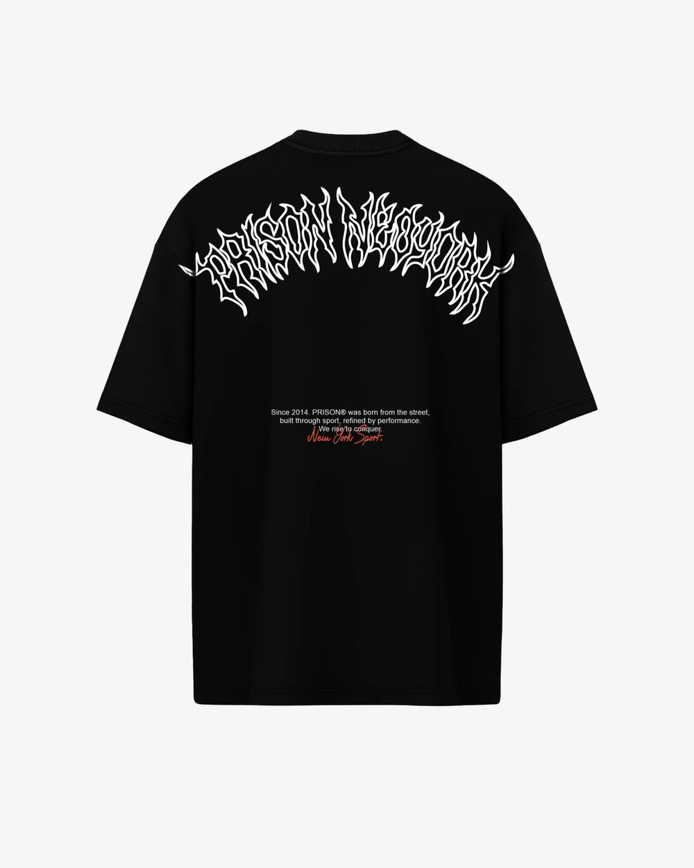 Black boxy core oversized t-shirt