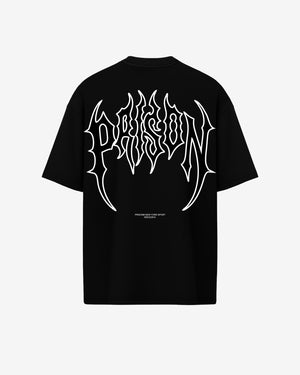 Iron oversized tee Black