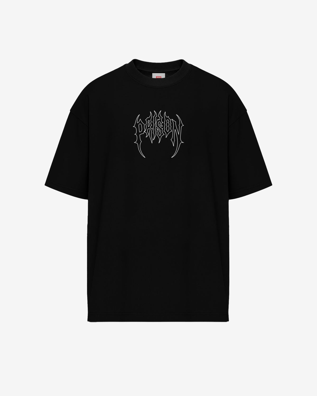 Iron oversized tee Black