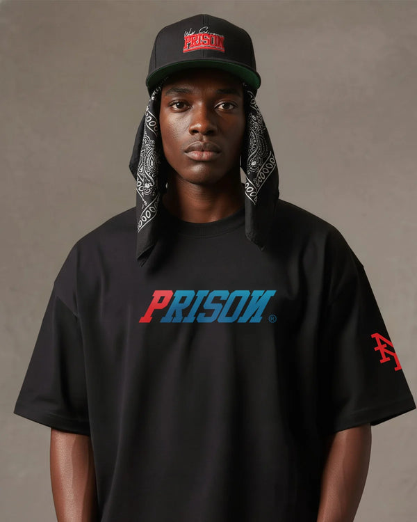 Men's oversized dual colors t-shirt