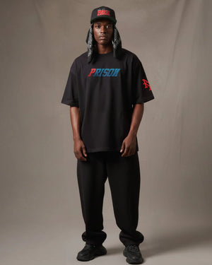Men's oversized dual colors t-shirt