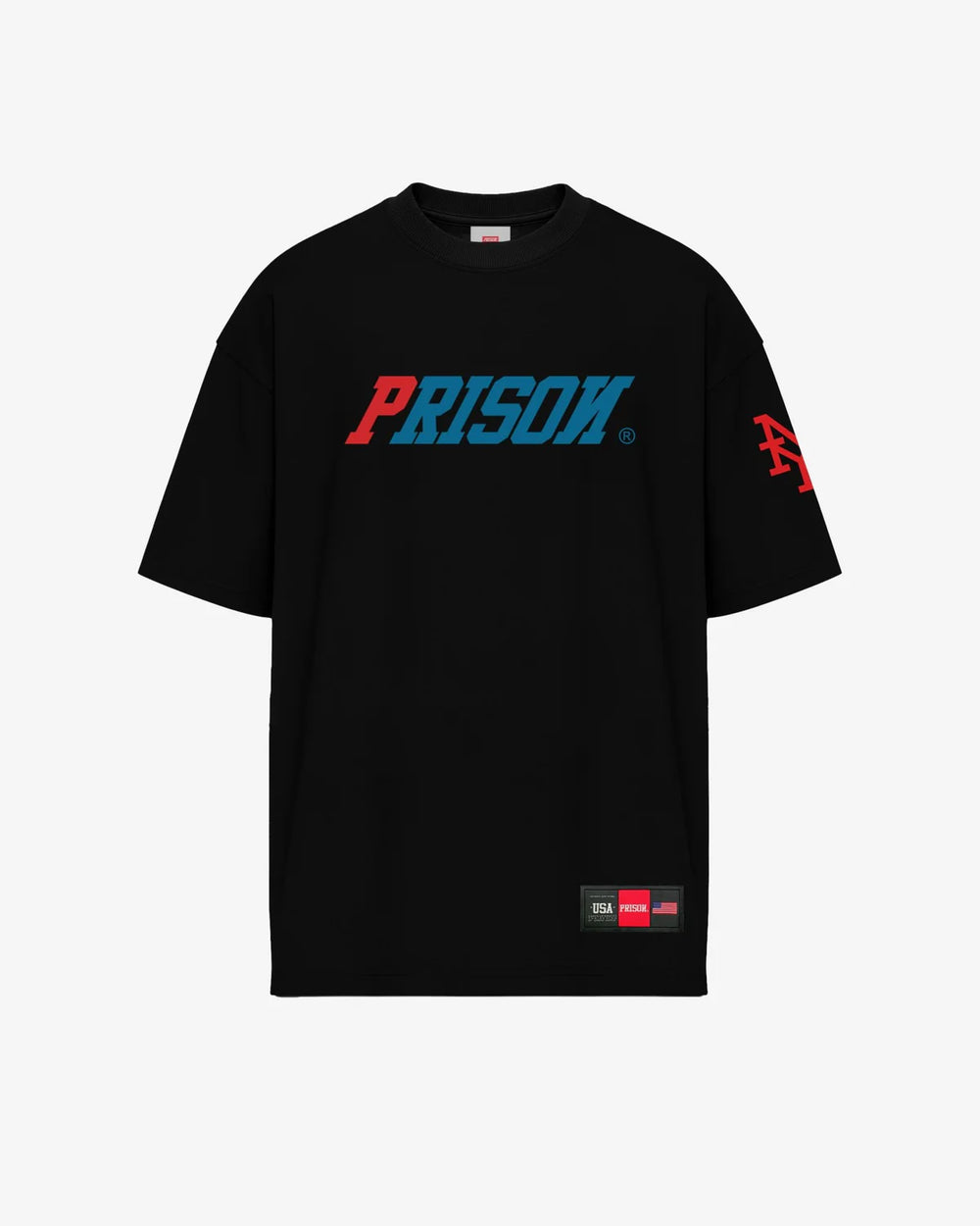 Men's oversized dual colors t-shirt