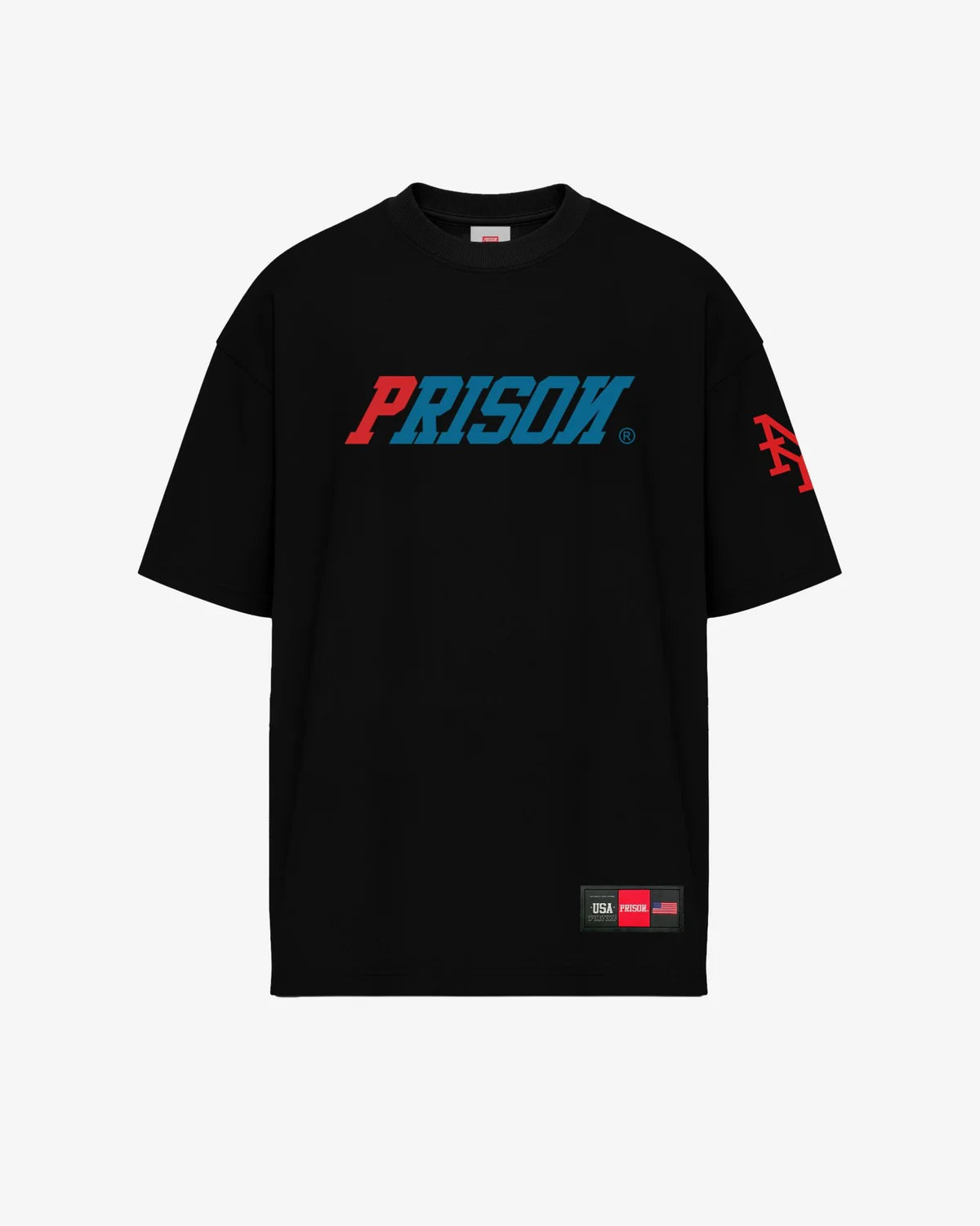 Men's oversized dual colors t-shirt