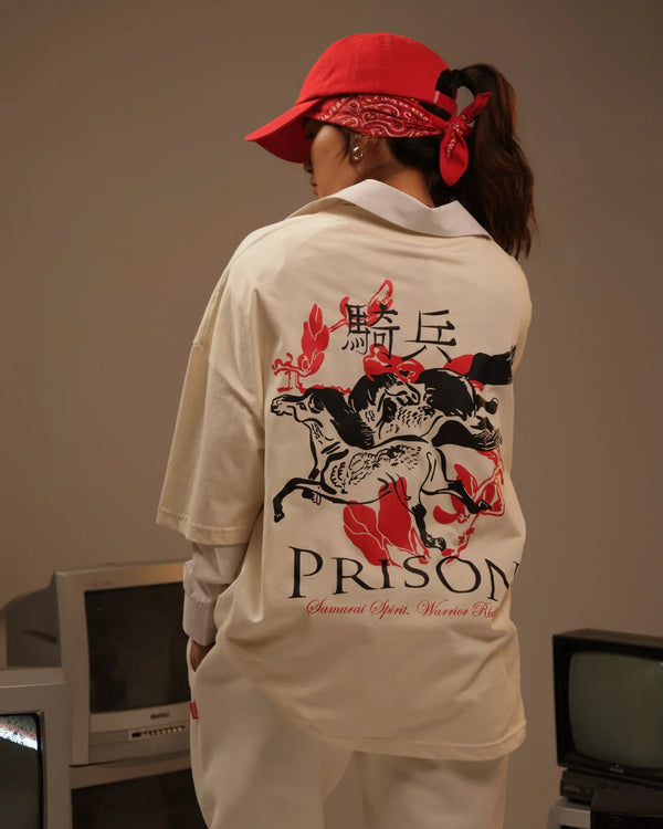 Oversized samurai off white t-shirt