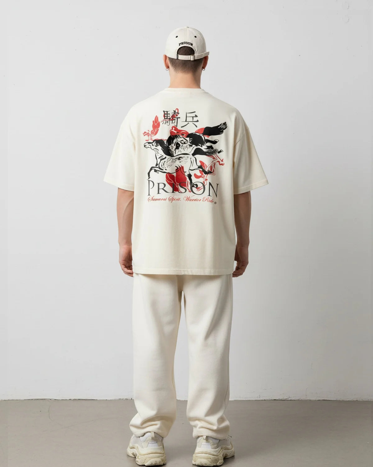 Oversized samurai off white t-shirt