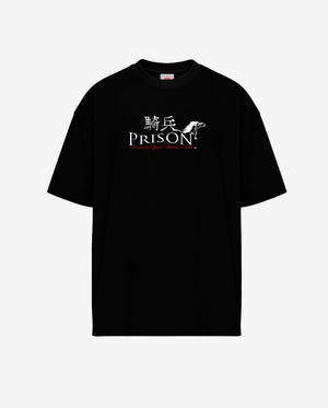 Japanese Tee Shirt | Samurai Rider Black