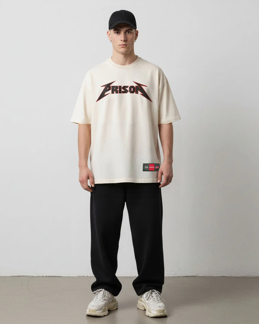 Off white oversized rock t-shirt