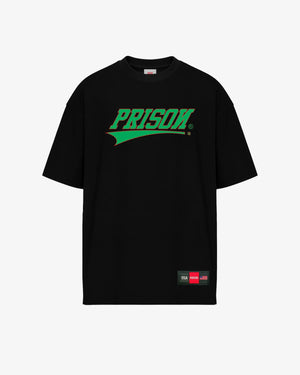 Black streetwear box logo t-shirt
