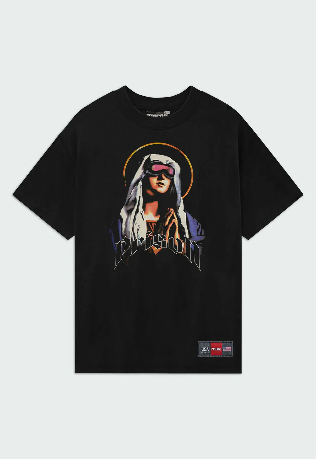 Saint Black Streetwear T-Shirt
