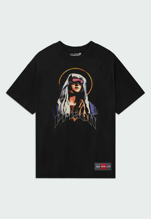 Saint Black Streetwear T-Shirt
