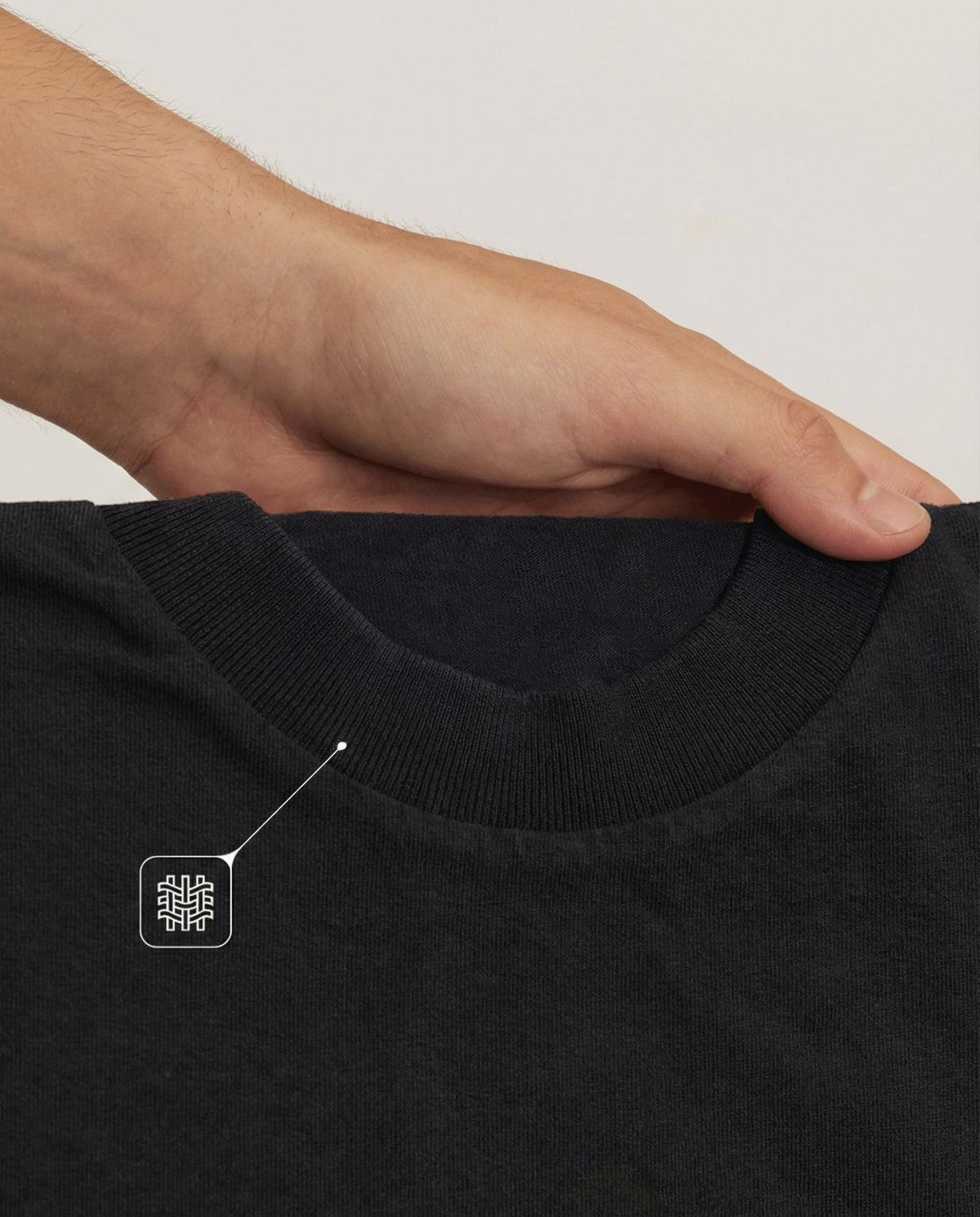 Oversized T Shirt Football 00 Black