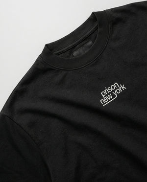 T Shirt Essentials | Oversized Prison New York Black