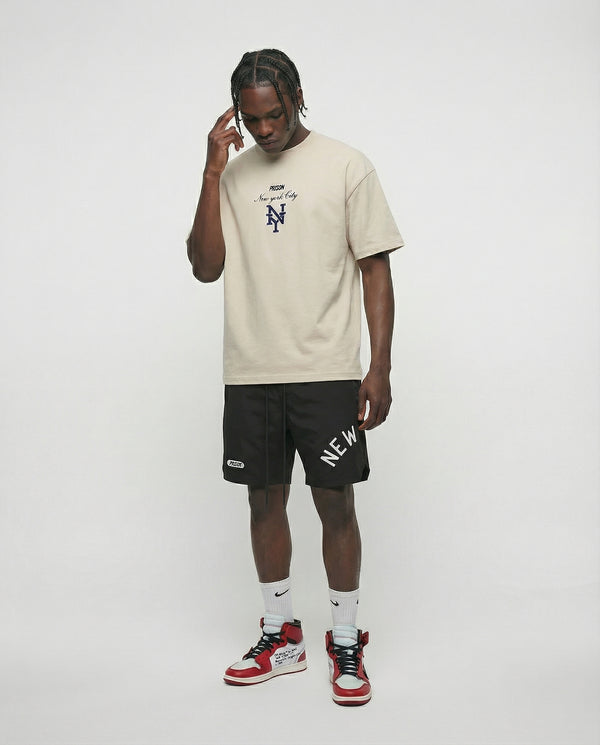Oversized Box T Shirt New York City Logo