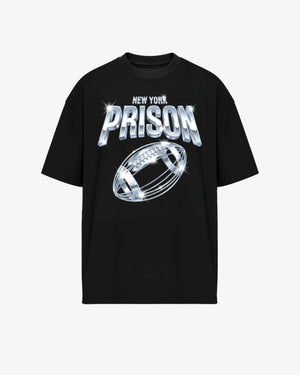 Oversized tshirt New York Football Black