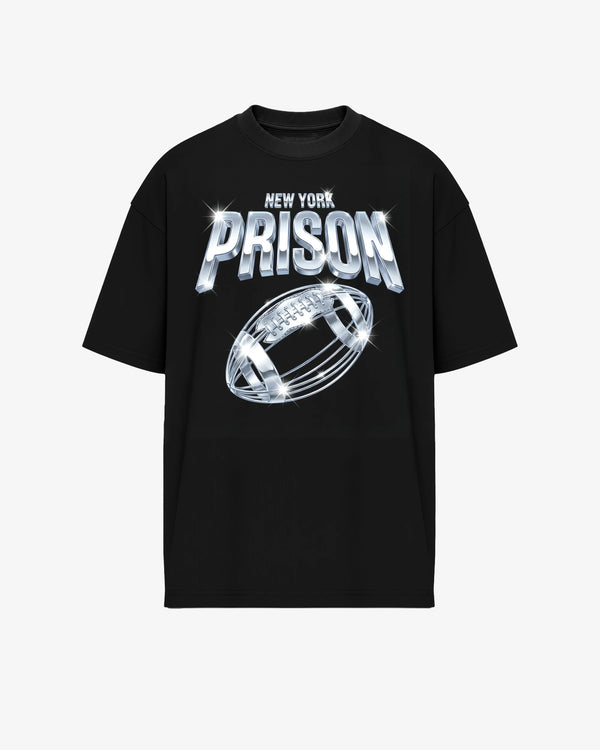 Oversized tshirt New York Football Black