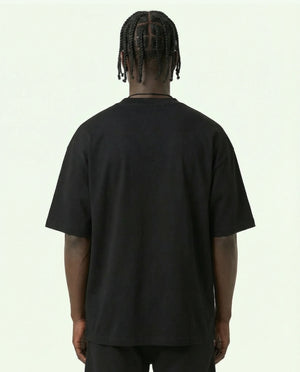24 Champs Basketball Graphic Tshirt Black
