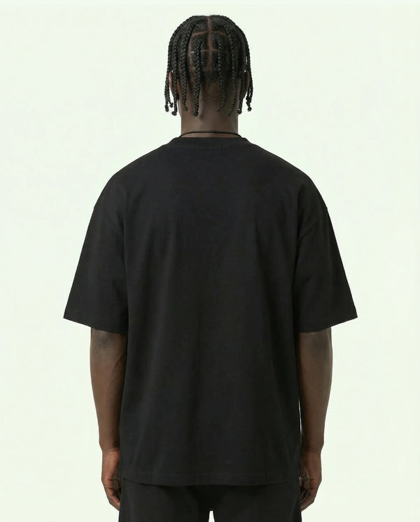24 Champs Basketball Graphic Tshirt Black
