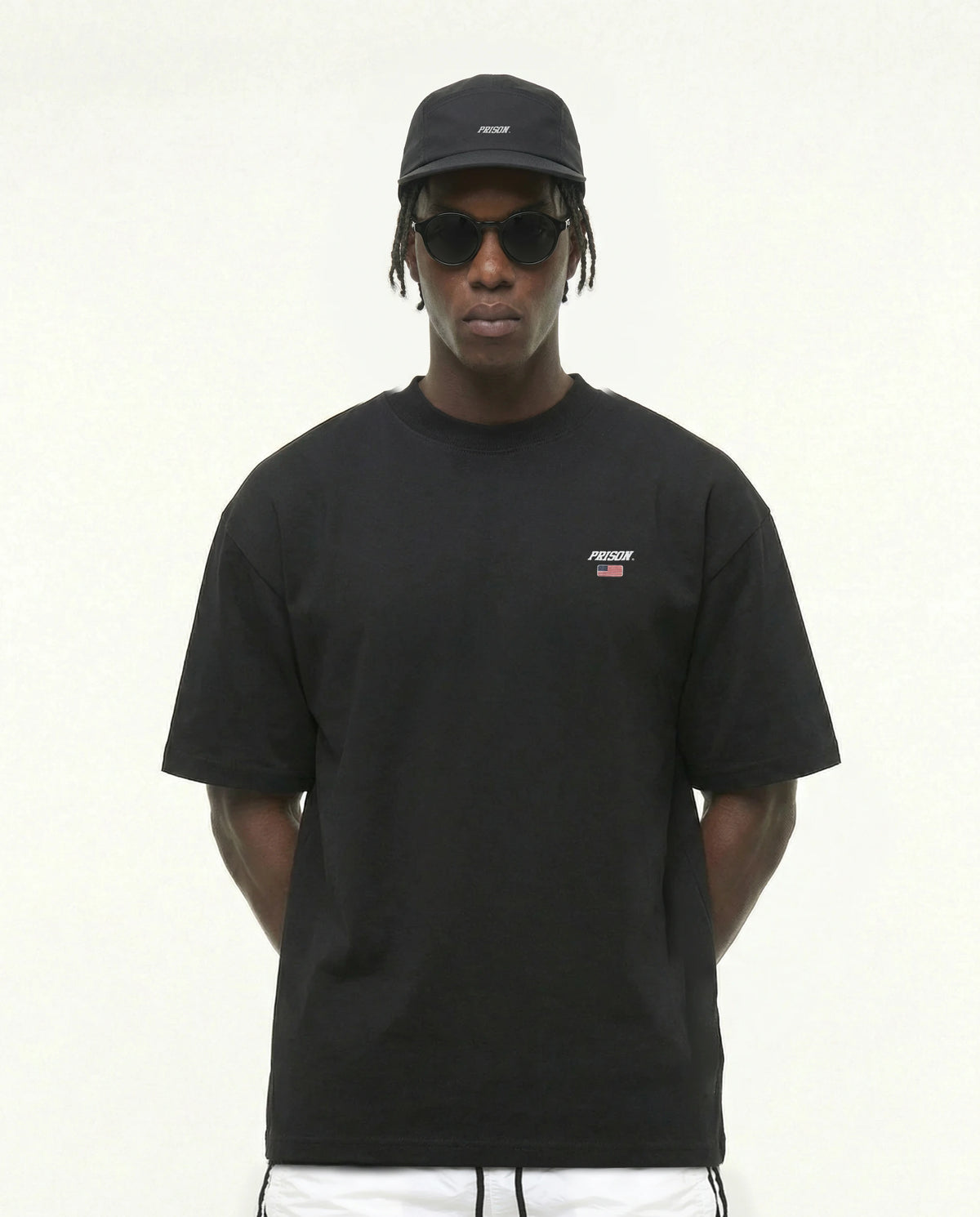 Oversized t shirt classic eua black
