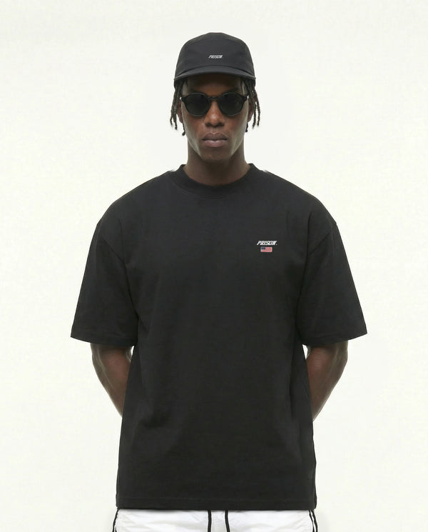 Oversized t shirt classic eua black