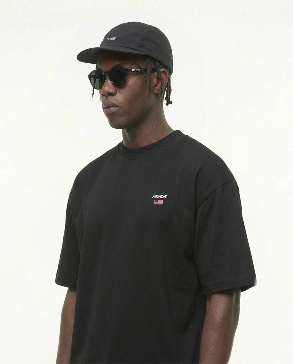 Oversized t shirt classic eua black