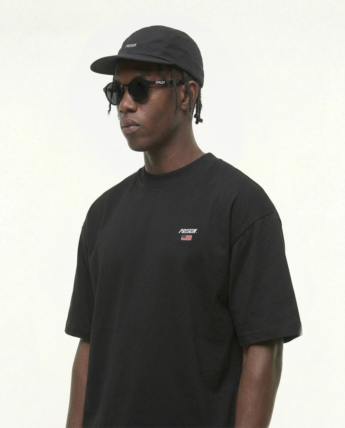 Oversized t shirt classic eua black