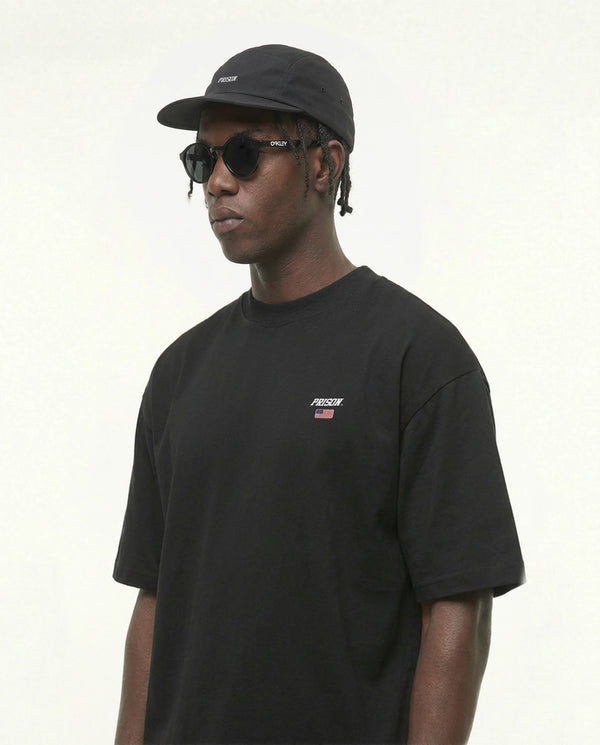 Oversized t shirt classic eua black