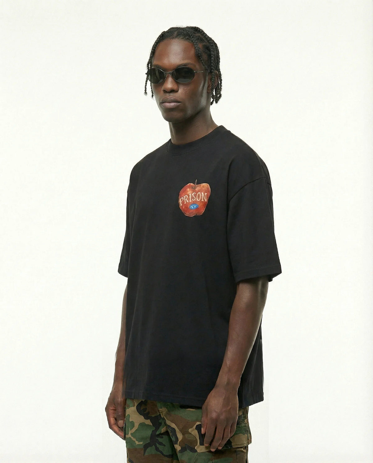 Oversized T Shirt  Big Apple Black