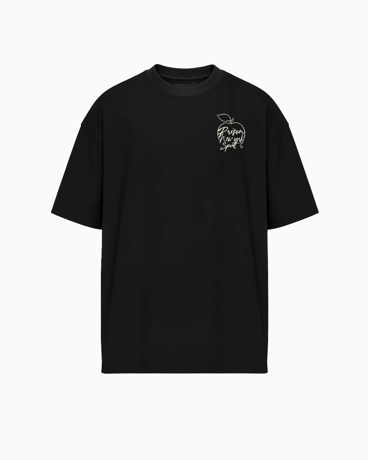 Oversized Graphic T Shirt Statue of Liberty Black
