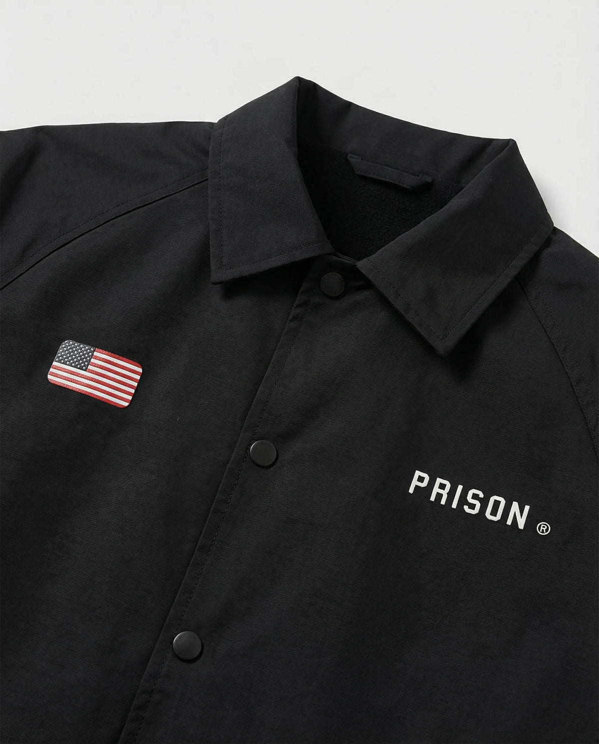 Prison Black Coach Jacket Sovereign