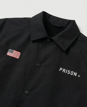 Prison Black Coach Jacket Sovereign