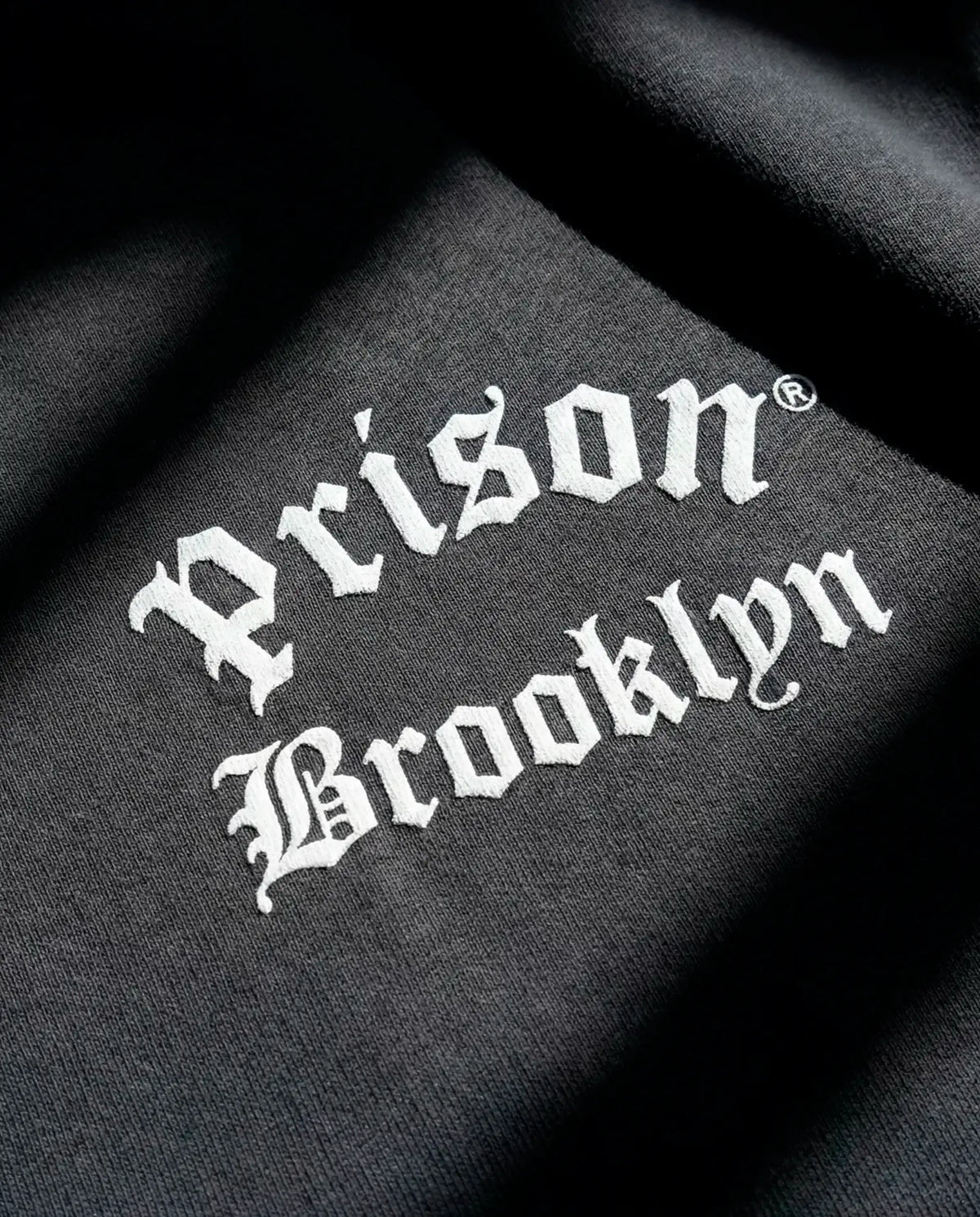 Oversized T Shirt Prison Brooklyn Black.
