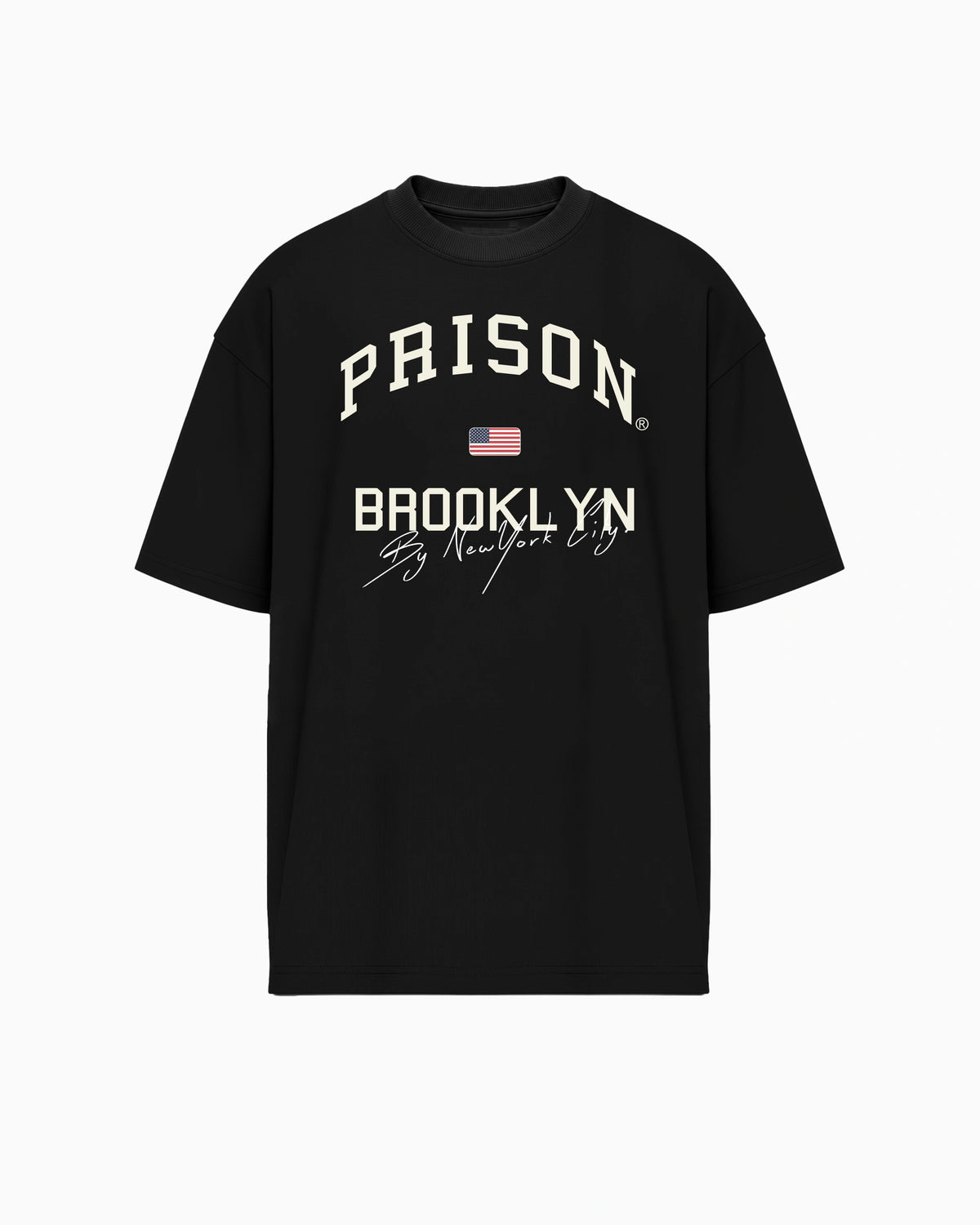 Oversized T Shirt Brooklyn Classic Black