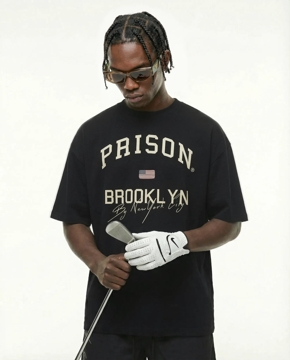 Oversized T Shirt Brooklyn Classic Black