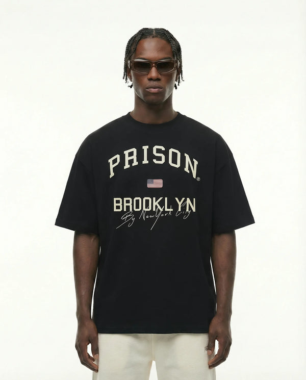 Oversized T Shirt Brooklyn Classic Black
