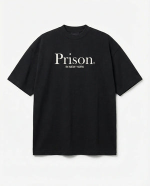 Oversized T Shirt Prison in New York Black
