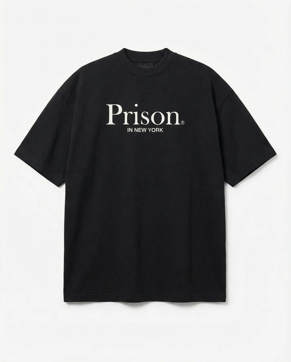 Oversized T Shirt Prison in New York Black
