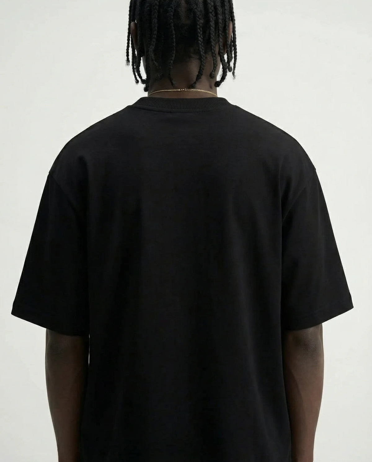 Oversized Graphic T Shirt International Sports Club Black