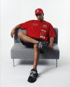 Oversized T Shirt International Sports Club Red