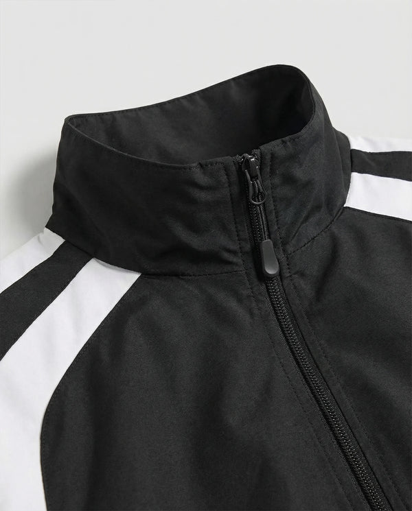 Track Jacket Split Line Black
