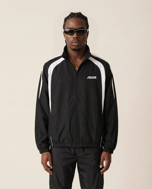Track Jacket Split Line Black